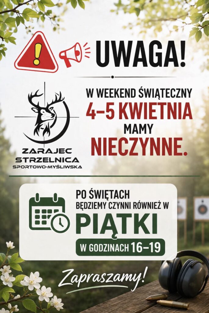 📢 Uwaga, ważna informacja!